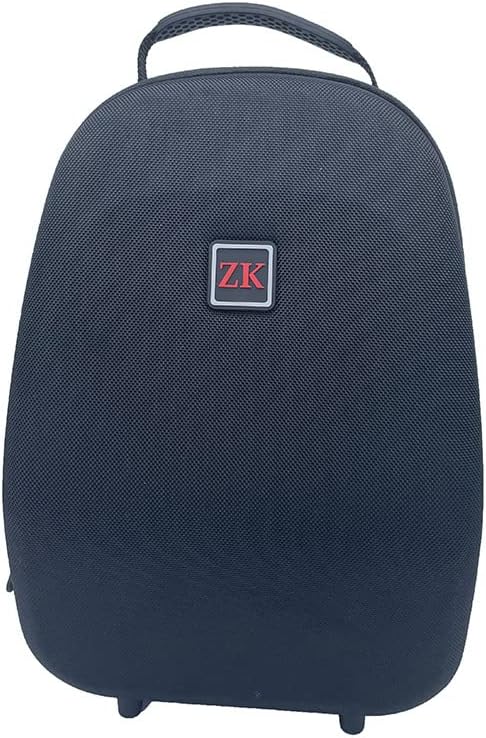 Aokicase Hard Shell Case for Playstation VR2 All-in-One VR Gaming Headset and Touch Controller, Portable Travel Case Storage Bag with Shoulder Strap (PS VR2, Black) ZK001