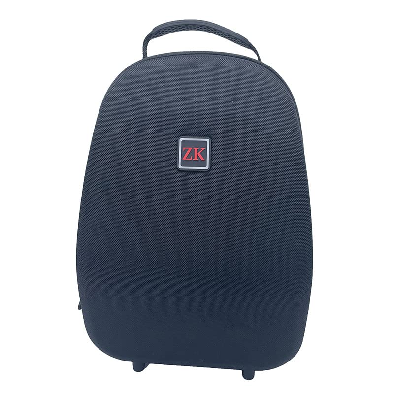 EVA Custodia rigida da viaggio proteggere Box per PS VR2, All-in-One VR Headset & Controllers Borsa di stoccaggio borsa, apertura accurata, fisso cinturino elastico (Nero)