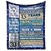 Julazy 13th Birthday Gifts for Girls Boys Blanket 60