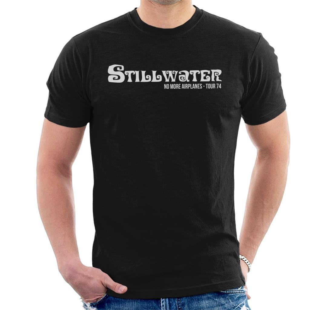 Cloud City 7 Men's Black Almost Famous Stillwater No More Airplanes Tour 74 T-Shirt