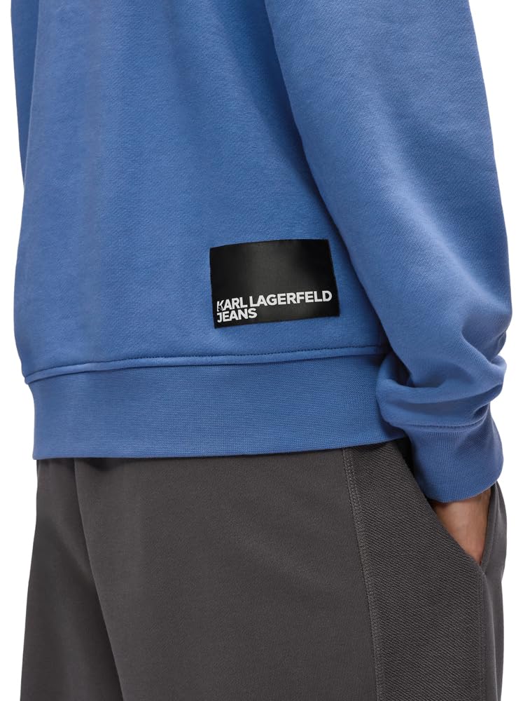 KARL LAGERFELD JEANS Hombre Regular Essential Logo Sweatshirt