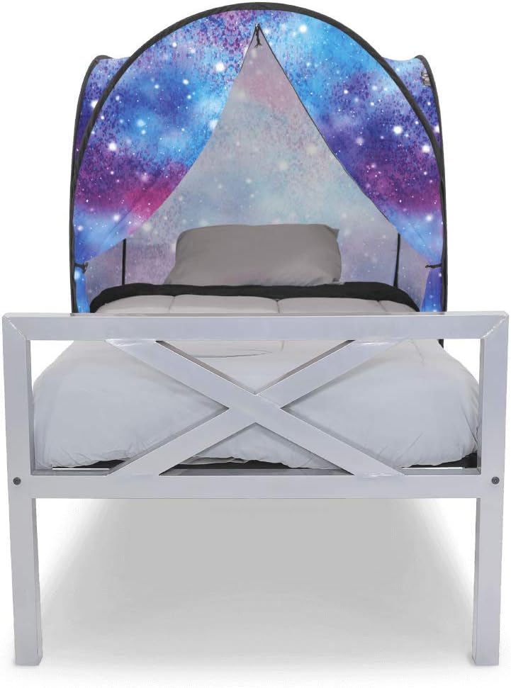 Privacy Pop Mini Bed Tent - Toddler/Unicorn Galaxy