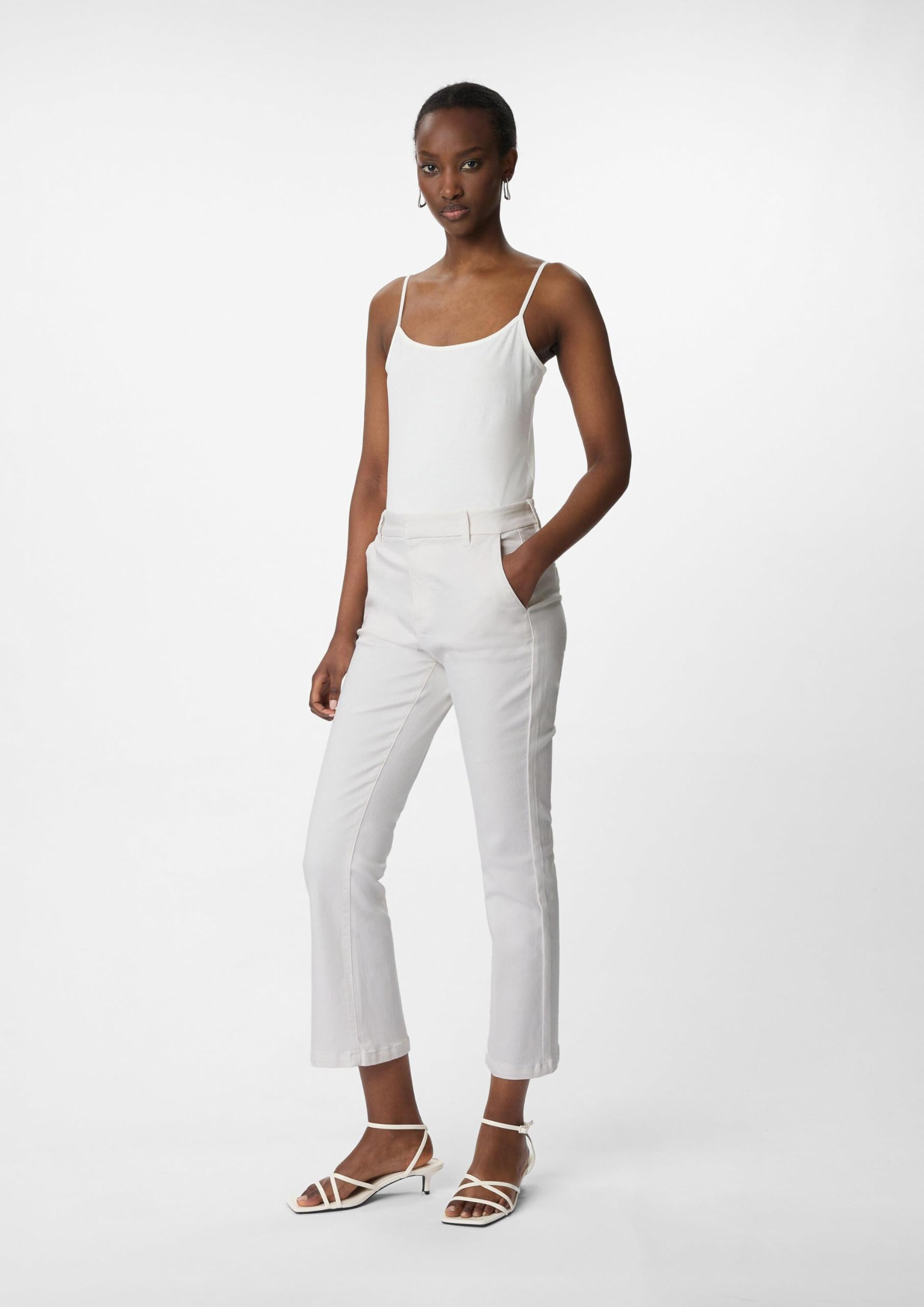 Comma Damen Hose, Flared Leg 2163468