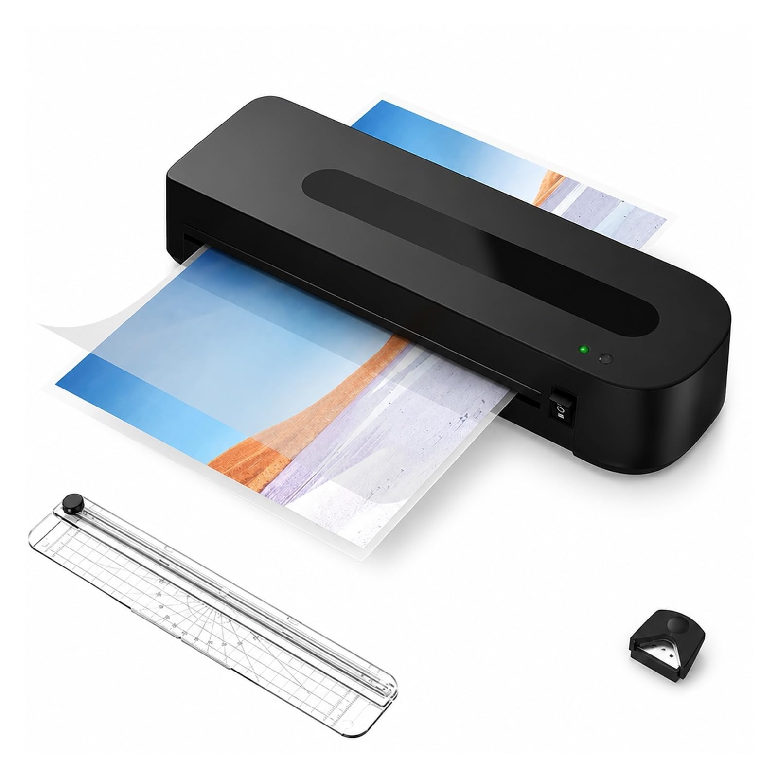 Laminator, Biurowa Maszyna Do Laminowania Na Gorąco I Zimno A4/A5/A6 do domu i biura