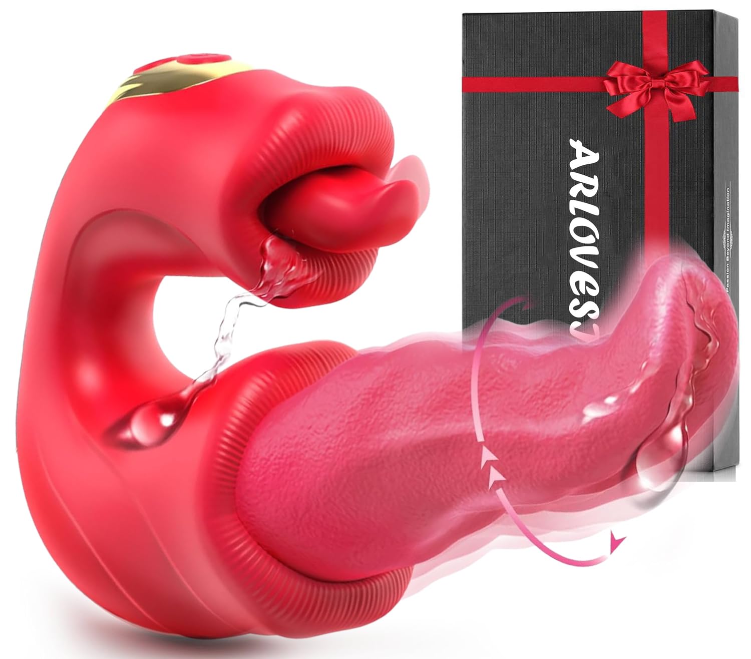 Massaggiatore,Vibratoreper Donna Professionale Vibratoriper donne,4 in 1 Stimolatore Clotoride Sexytoysys Donna con10 *10 leccate clitoride Vibratore modalità,APP Sex Toys Vibratoriper donna Clotoride