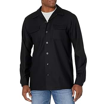 トップス Super180's WORSTED WOOL SHIRTS black L Super180's WORSTED WOOL SHIRTS｜BLACK – Cornier