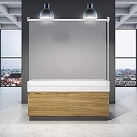 Vista 3 de Persianas enrollables para exteriores, cortinas enrollables transparentes para ventana de balcón, persiana enrollable de plástico de vinilo