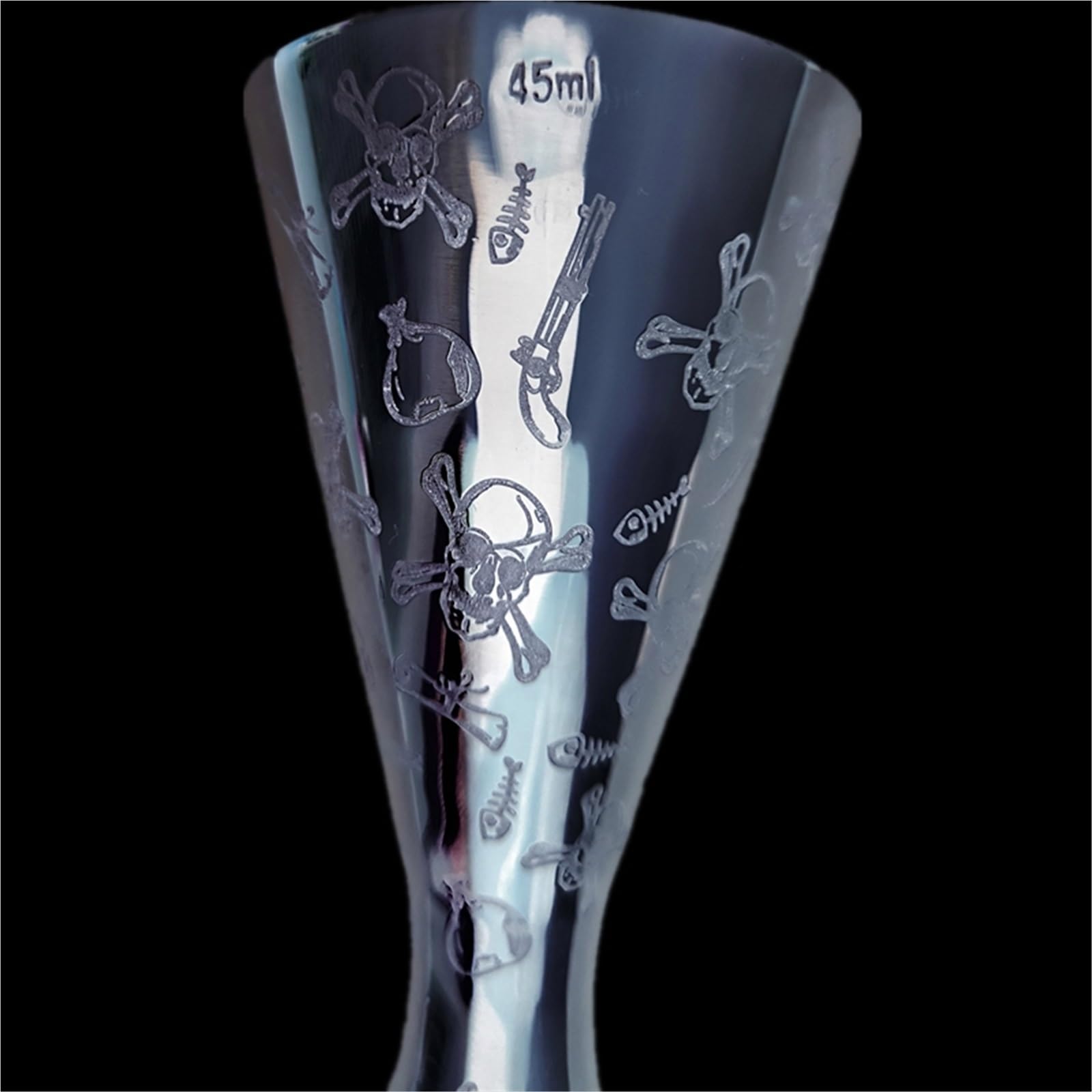Doseur Cocktail Tasse à mesurer outils barre mesure Cocktail Jigger 10/20/30/45/60ml de Carven accessoires(Type 3-30/60)