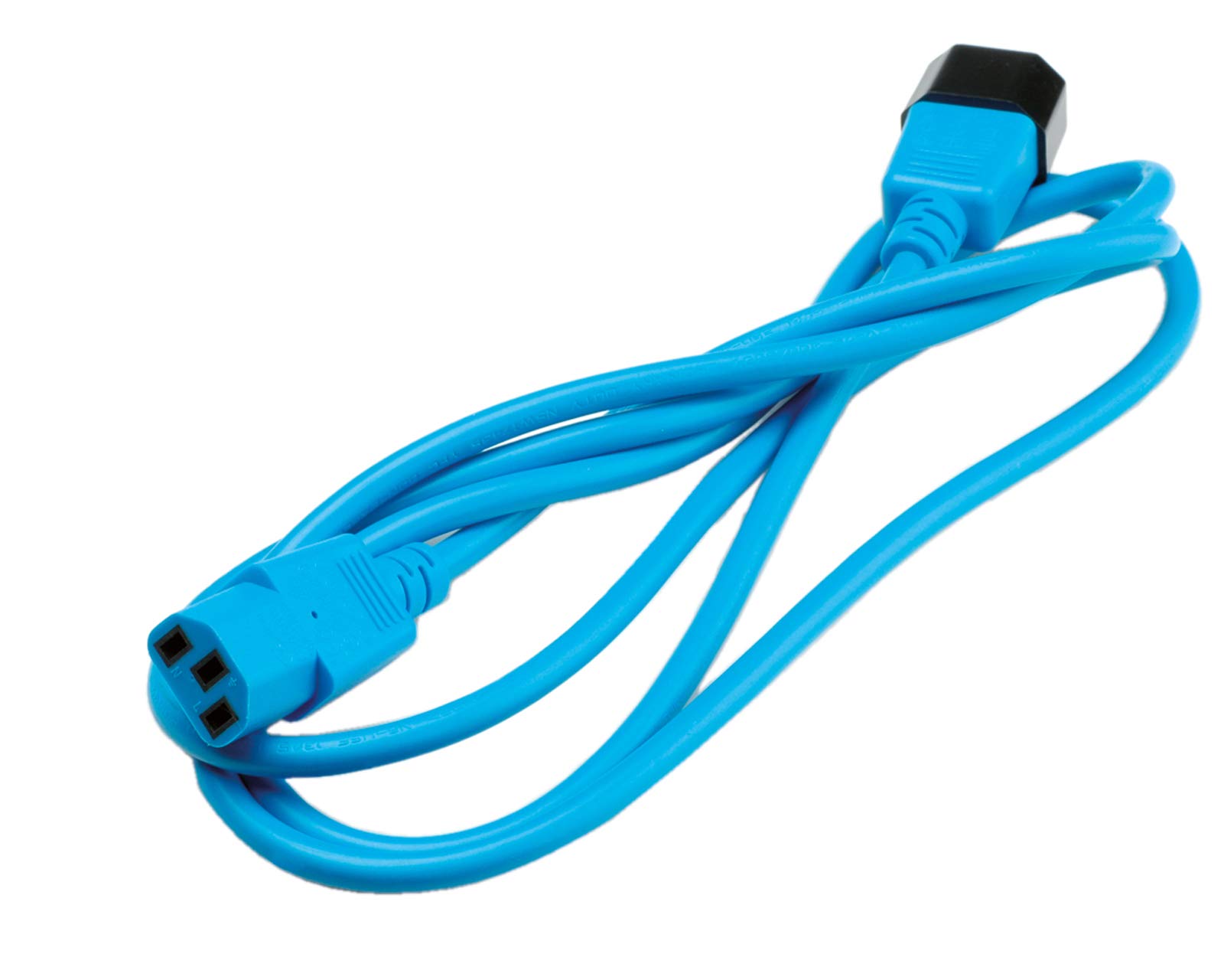 ROLINE Apparate-Verbindungskabel, IEC 320 C14 - C13, blau, 1,8 m (Packung mit 4)