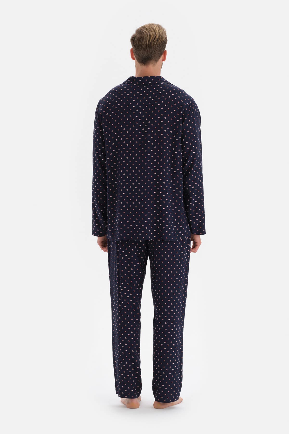 Dagi piżama top Mężczyźni Dagi Men's Viscone Pyjama Top, Navy, M