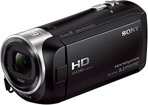 Sony HDR-CX405 Videocamera Full HD con Sensore CMOS Exmor R, Ottica Zeiss 26.8 mm, Zoom Ottico 30x, SteadyShot Ottico, Nero