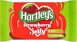 Hartley's Strawberry Jelly - 135g - Pack of 4 (135g x 4)