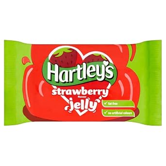 Hartleys Strawberry Jelly - 135g - Pack of 6 135g x 6