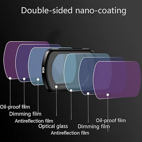Miniatura 5 de Filtro UV magnético compatible con DJI Osmo Pocket 3 Cámara UV Accesorios de filtro de lente impermeable resistente a los arañazos
