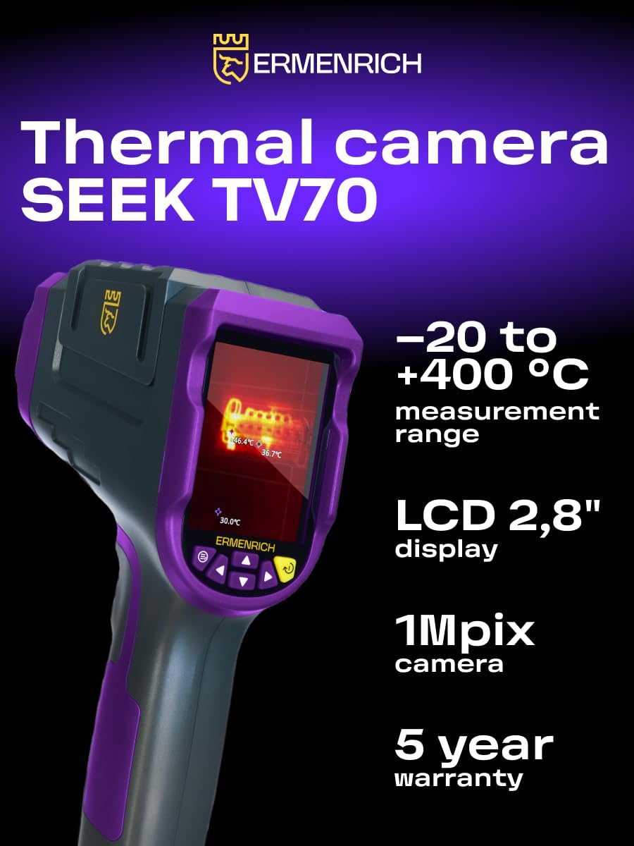 Seek TV70 Termocamera Professionale Risoluzione IR 320x240