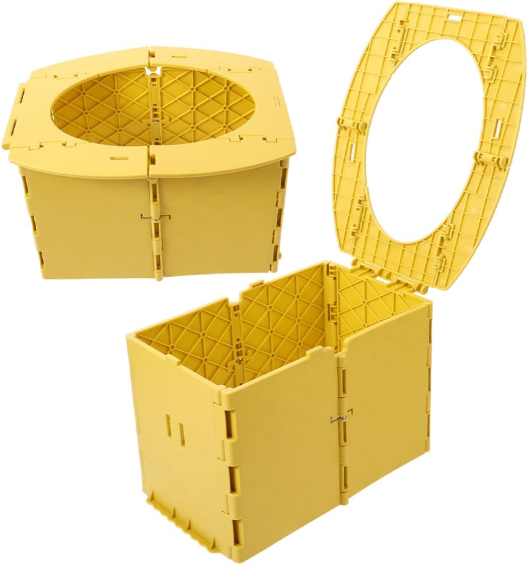 2pcs Foldable Boys and Girls Portable Potty Training Seat Emergency Travel Toilet for Portable Folding Potty Seat Compact Car