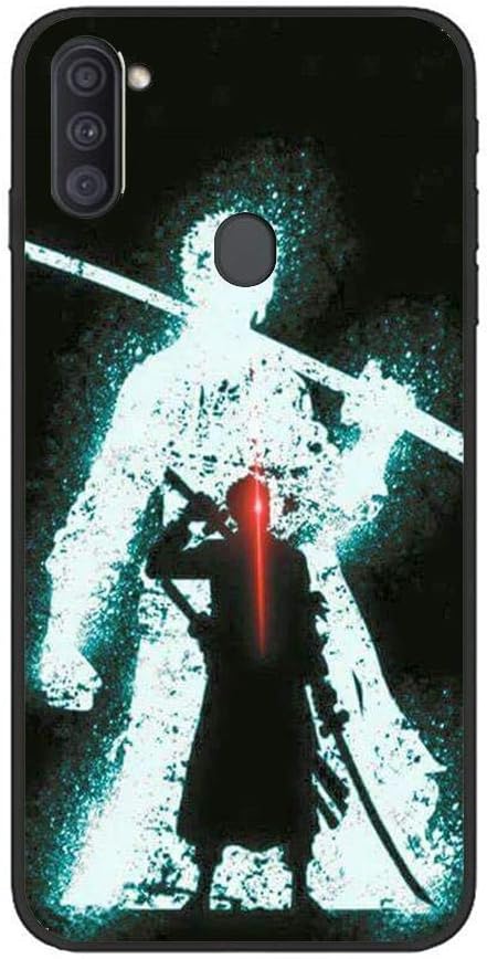 Amazon Com Carcasa Blanda Para Samsung Galaxy A11 Roronoa Zoro One Piece Pirate 2 Color Negro Mate Celulares Y Accesorios