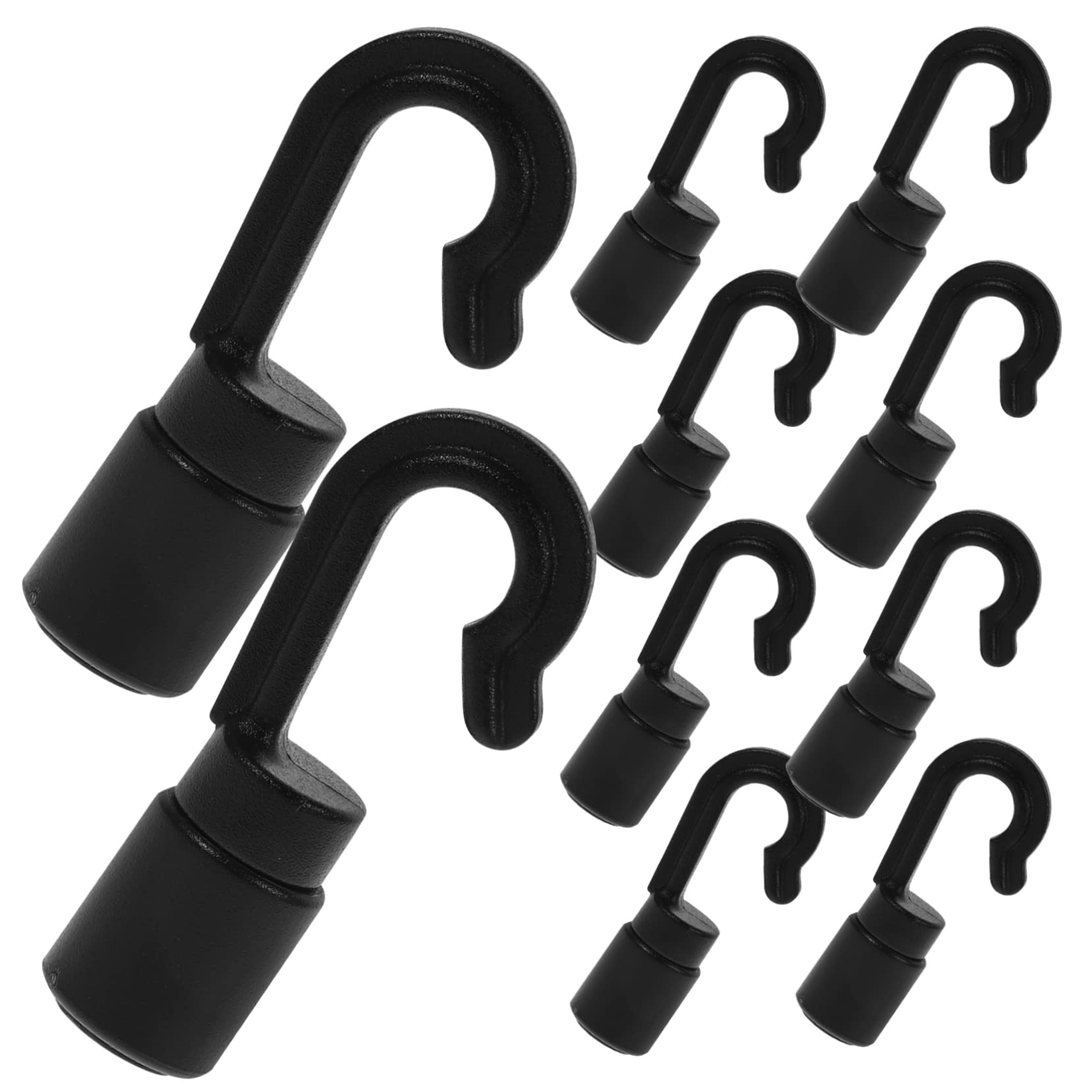 KICHOUSE 10pcs Kayak Accessories Boat Tie Hook Sturdy Mooring Hooks for Yacht Boat Dock Sailboat Kayak Paddle Fixing Straps