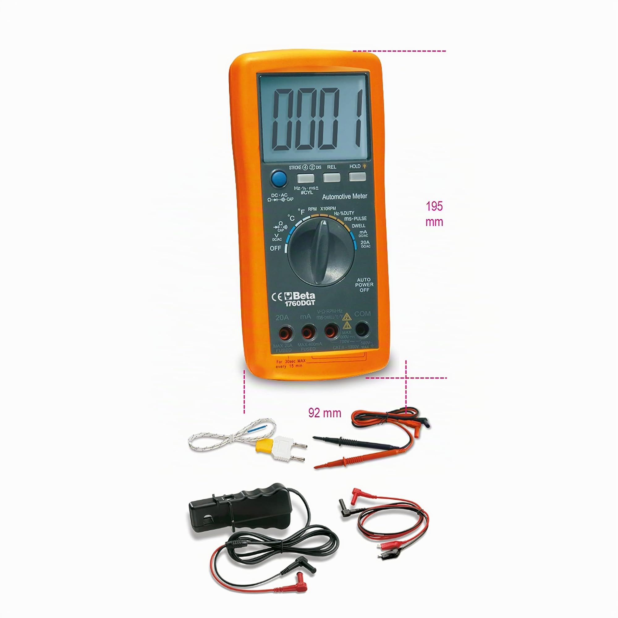 BETA 1760DGT - Multimetro Digitale Automotive
