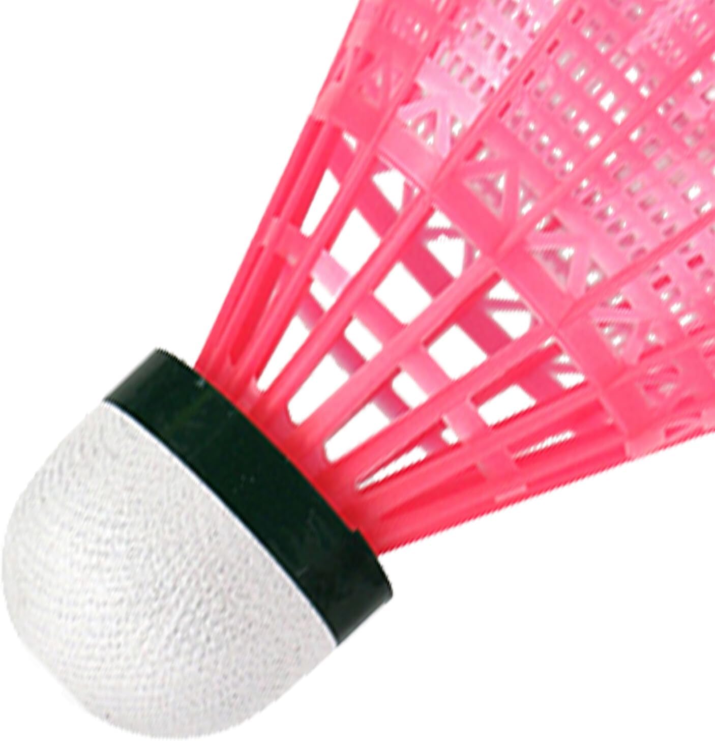 6 Pack Badminton Shuttlecocks Nylon Birdies for Indoor and Outdoor Play School Training Exercise Fitness Family Games Sturdy Structure 2.75 X 2.75 X 3.54 in