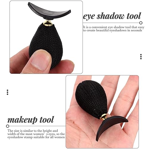Miniatura 6 de SENTOP Herramienta de pliegue de sellos de sombra de ojos, aplicador creativo de sombra de ojos de moda, herramienta de maquillaje de ojos de