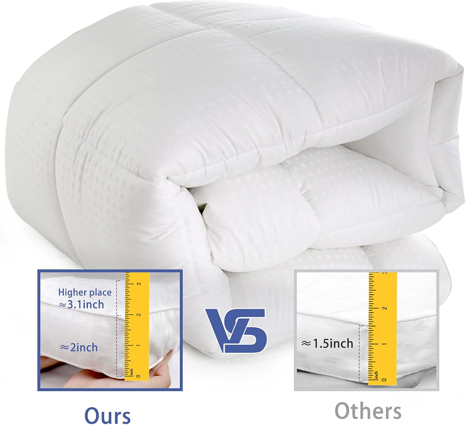 Exclusive Discount 80% Offer Vonabem Twin Size Extra Thick Cooling Mattress Topper, 400TC Cotton Fabric Quilted Fitted, Breathability Mattress Protector, Classic White Mattress Pads, for 8-21 Inch Deep Pocket Mattresses. Flash Deals - 40% OFF Vonabem Twin Size Extra Thick Cooling Mattress Topper, 400TC Cotton Fabric Quilted Fitted, Breathability Mattress Protector, Classic White Mattress Pads, for 8-21 Inch Deep Pocket Mattresses.