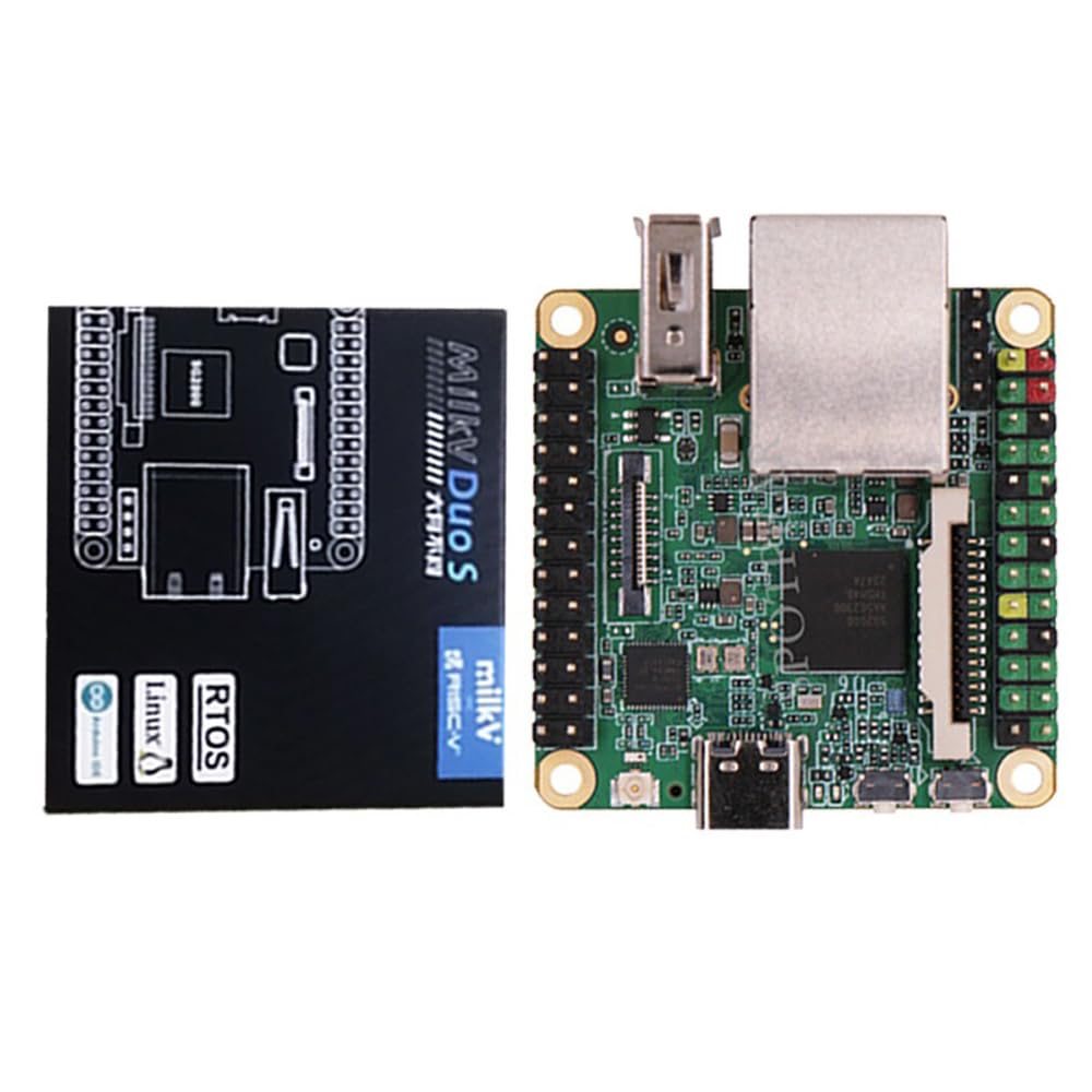 Namvo Scheda di sviluppo Milk-V Duo S 512M-WIFI RISC-V Linux WiFi6/BT5 Connessione di rete 100 Mbit/S Modulo Milk-V Duo S 512 MB SG2000,