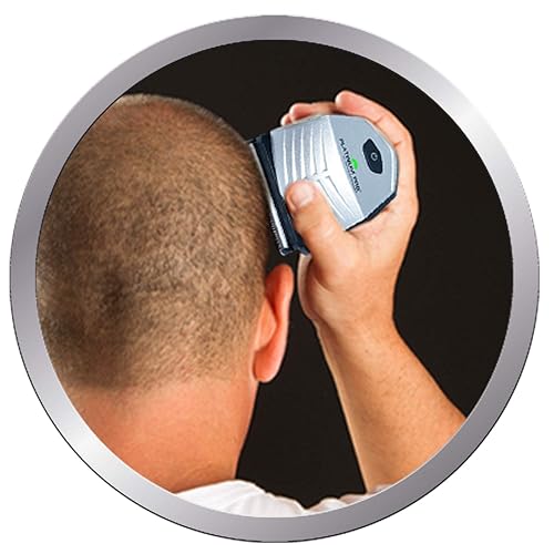 Miniatura 6 de MANGROOMER - Kit de corte automático de pelo Platino Pro y cortapelos avanzado con batería de litio máximo, 9 protectores de longitud y estuche de