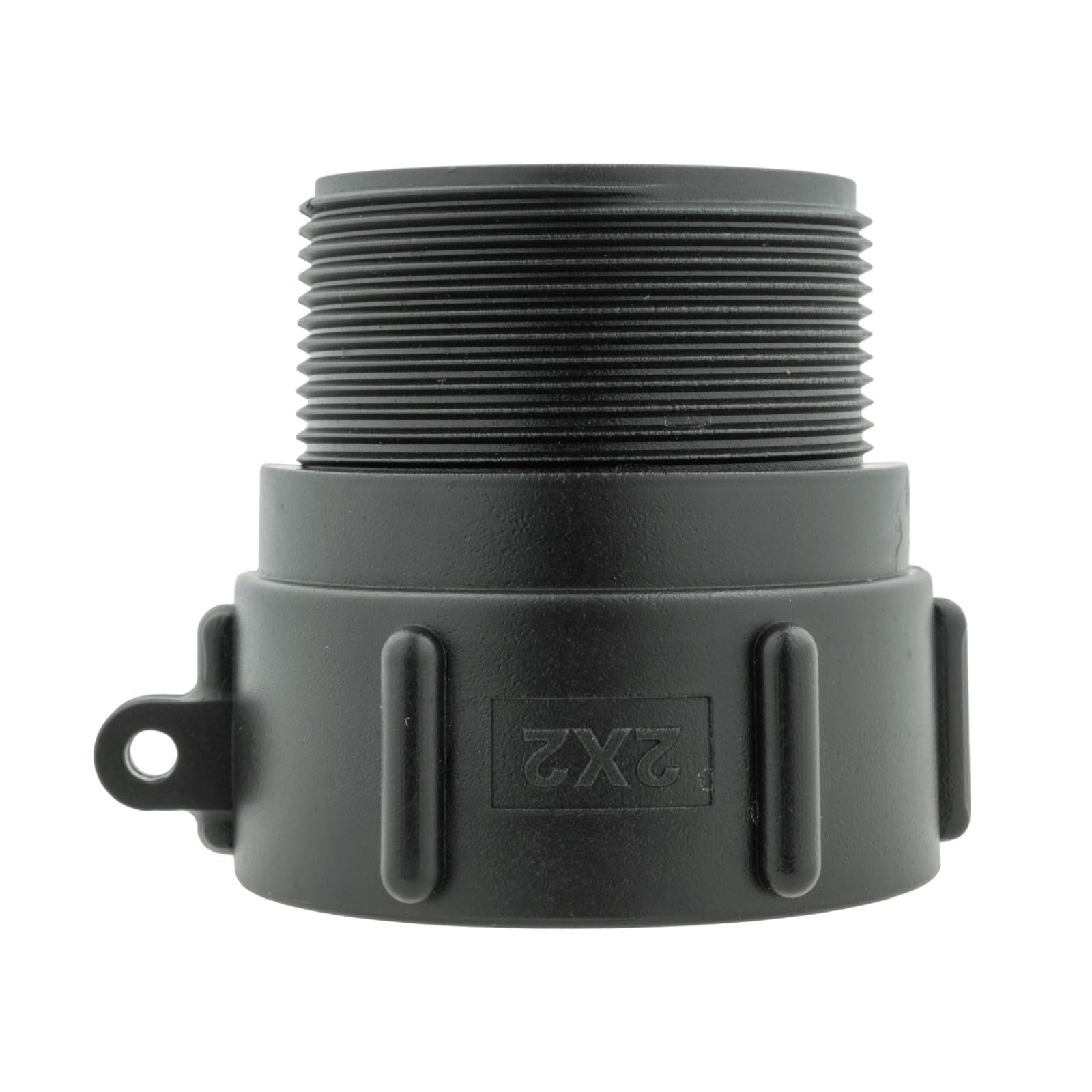 SolaDirect IBC Tank Adapter 2 Inch Coarse Female To 1 Inch BSP Male - S60x6 Buttress Outlet Connector for Irrigation Hose Pipe Water Butt Rainwater Transfer