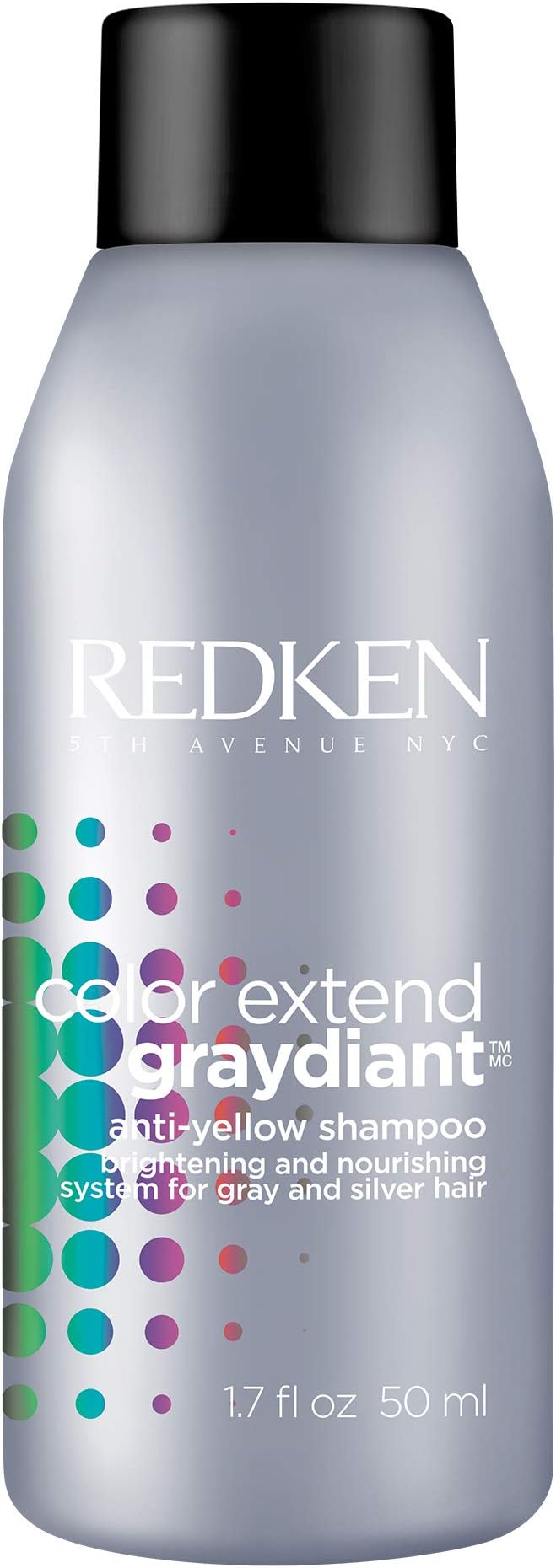 Redken Color Extend Graydiant Purple Shampoo | Hair Toner For Gray & Silver Hair | Tones & Strengthens Hair