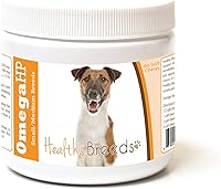 Vista 76 de Healthy Breeds Schnauzer en miniatura Omega HP Ácido graso para piel y pelaje Masticables suaves 60