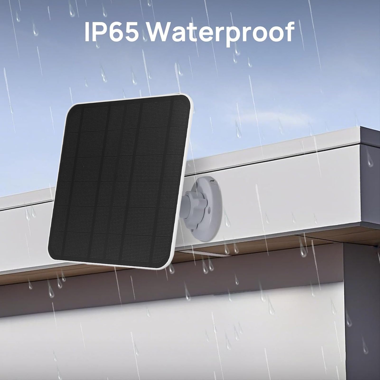 YUYTE Pannelli Solari 12W per Telecamera di Sicurezza Cam Plus Pro, 2