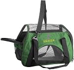 ZAMPA Soft Side Pet Travel Carrier TSA Approved, Under Seat Compatibility, Airline Approved for Large Cats, Medium Puppys, Small Dogs, 2 Openings, W/Shoulder Strap.
