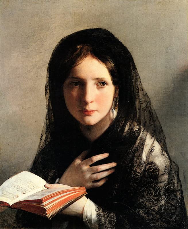 Posters et art Friedrich Von Amerling pour décoration chambre et salon vintage