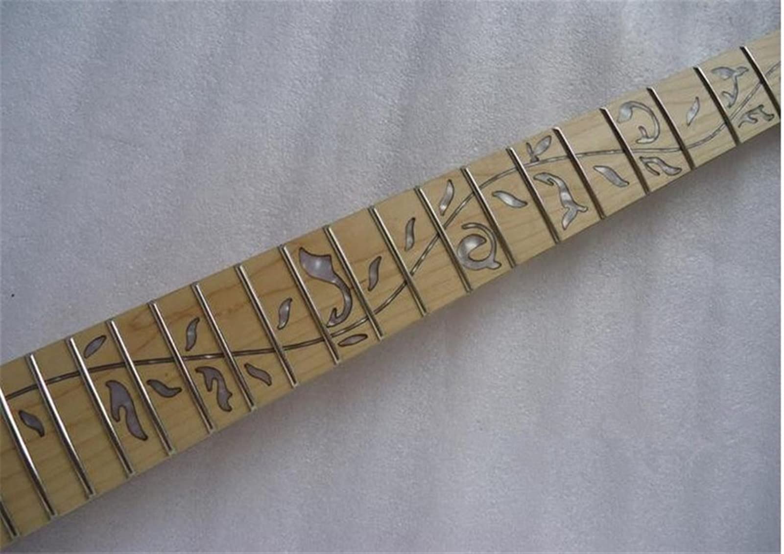 Gryf gitary elektrycznej 22 Frets Maple Electric Guitar Neck Szyi Akcesoria Do Guitarra Instrumenty Muzyczne