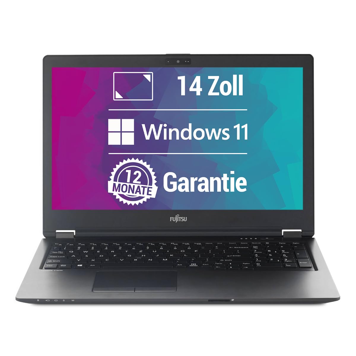 Fujitsu LifeBook U748 14 Zoll Full HD Laptop Intel Core i5-8250U@ bis zu 3,4 GHz 8 GB 256 GB SSD mit Windows 11 Pro & GRATIS Antiviren-Software inkl. 12 Monate Garantie (Generalüberholt)