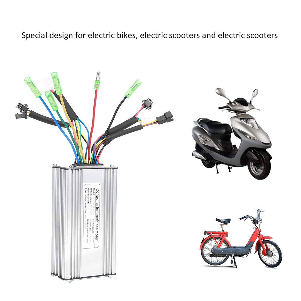 Kontroler Roweru Prostopłciowego, 22A 9 Tube 36/48V KT - 22A Water Bezszczotkowy Sterownik Silnika z KT LCD3 LCD4 LCD5 LCD7 Zestaw do Rowerów Elektrycznych