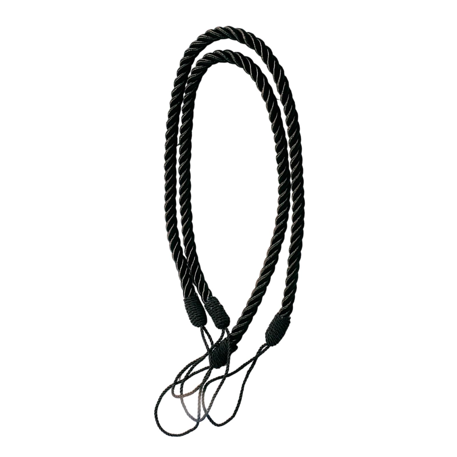 Curtain Rope for Home Decoration Sturdy Polyester Materials Multipurpose Designs Quick Adjust Window Dressing Strap