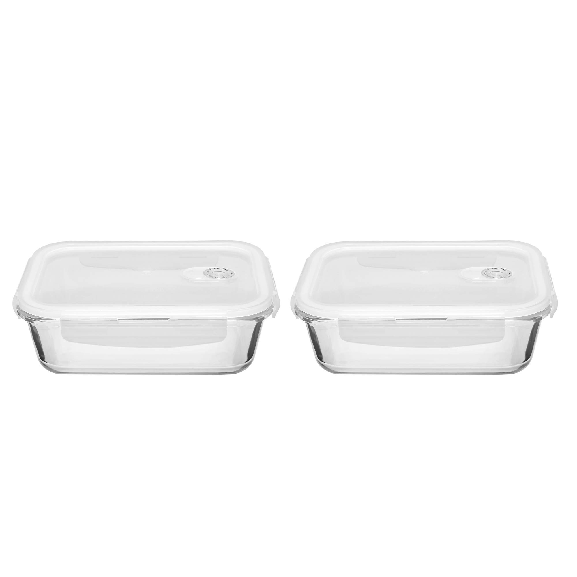 Glass Food Containers - Set of 4 -28 Glass Food Containers - Set of 4 -28