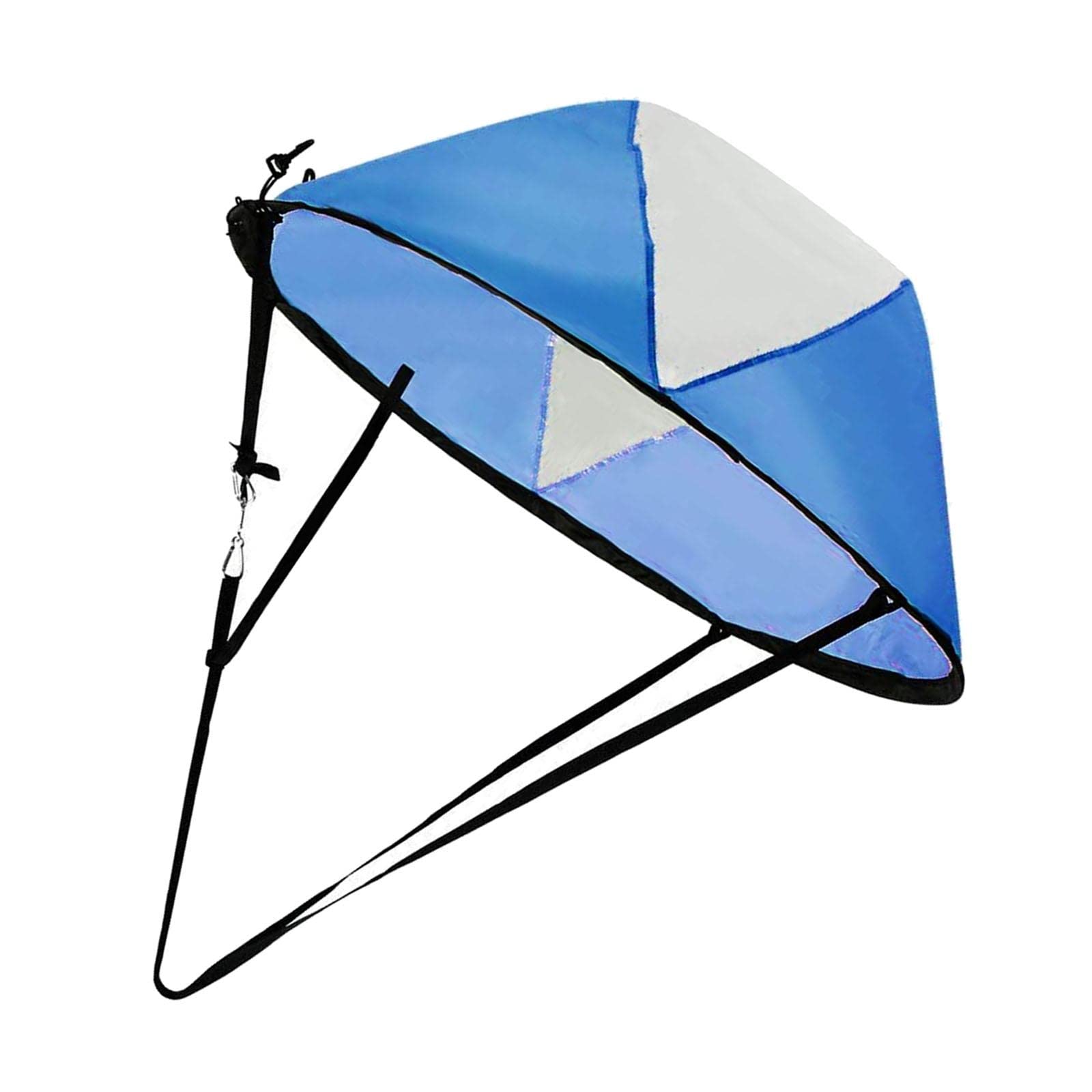 Colcolo Kayak Segel Windsegel mit Tragetasche, 42" (108cm) Langlebiges Windsegel Windpaddel Sup Paddle Board Sofortiges für Boot Segelboot Kanu Faltbarer Stil
