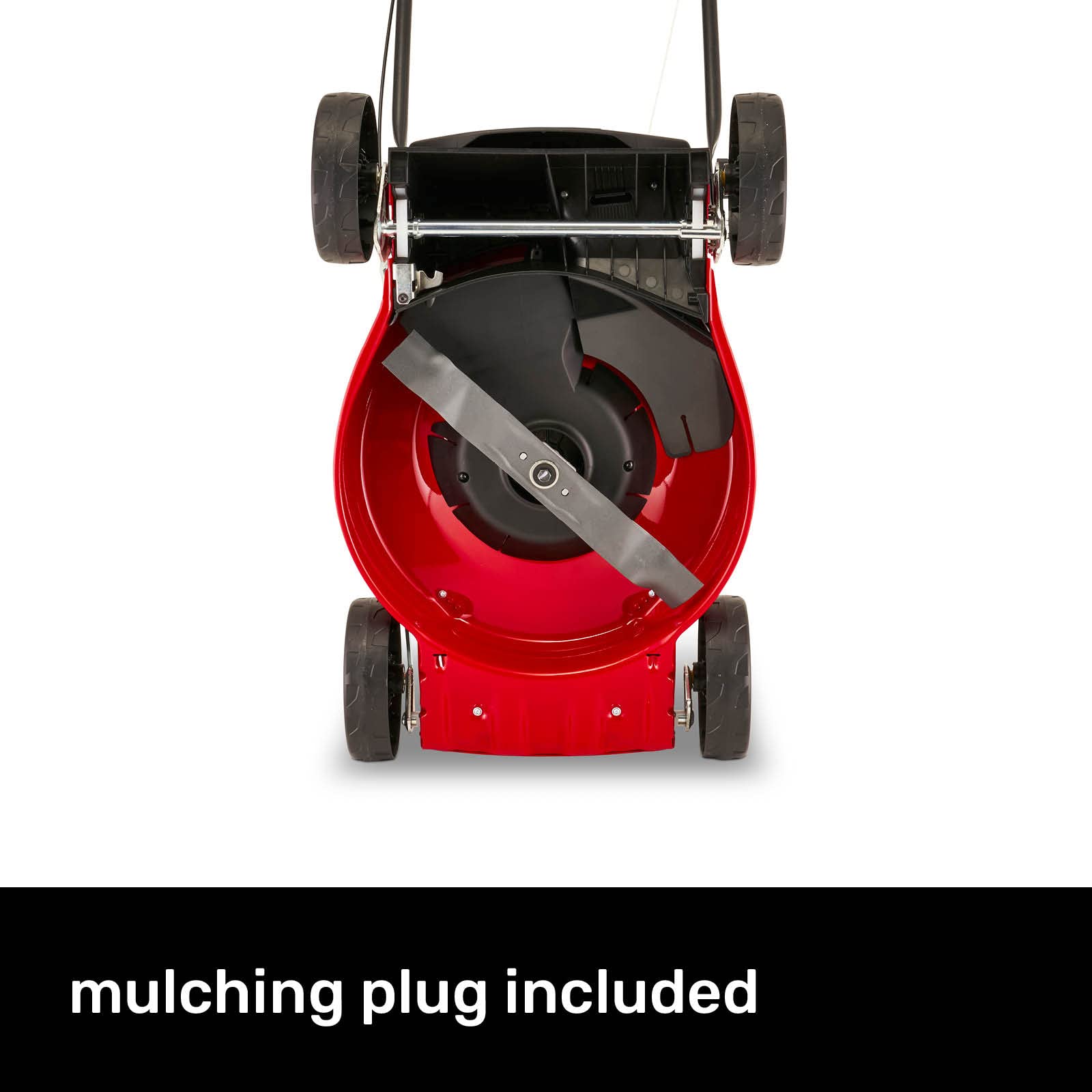 Mountfield Cortacésped de propulsión Manual, Modelo HP185, Rojo y Gris, artículo 2L0481043/MC