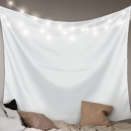 Blank Tapestry for Tie Dye | White Tapestry for DIY Wall Art