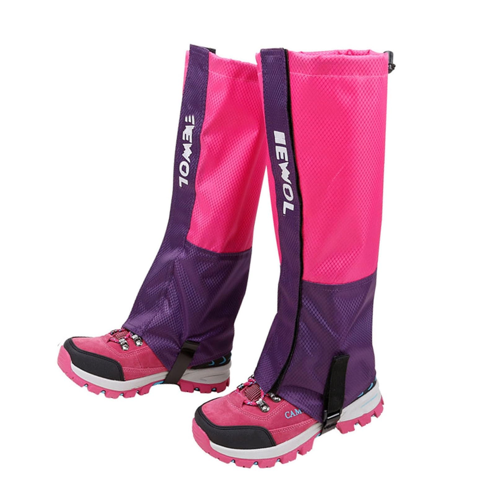 Beingamaschen, Verstellbare Knöchelgamaschen, Atmungsaktive Schlangengamaschen, Karierter Stoff, Geeignet for Outdoor-Sport Und Arbeit Im Freien (2 Farben Erhältlich)