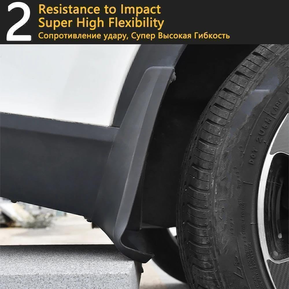 Auto Parts Mudguard for Benz S-Class W223 Sports 2020~2022 Wheel Fender Splash Flap Wheel Arch Pads 4-Piece Set of Car Accessories