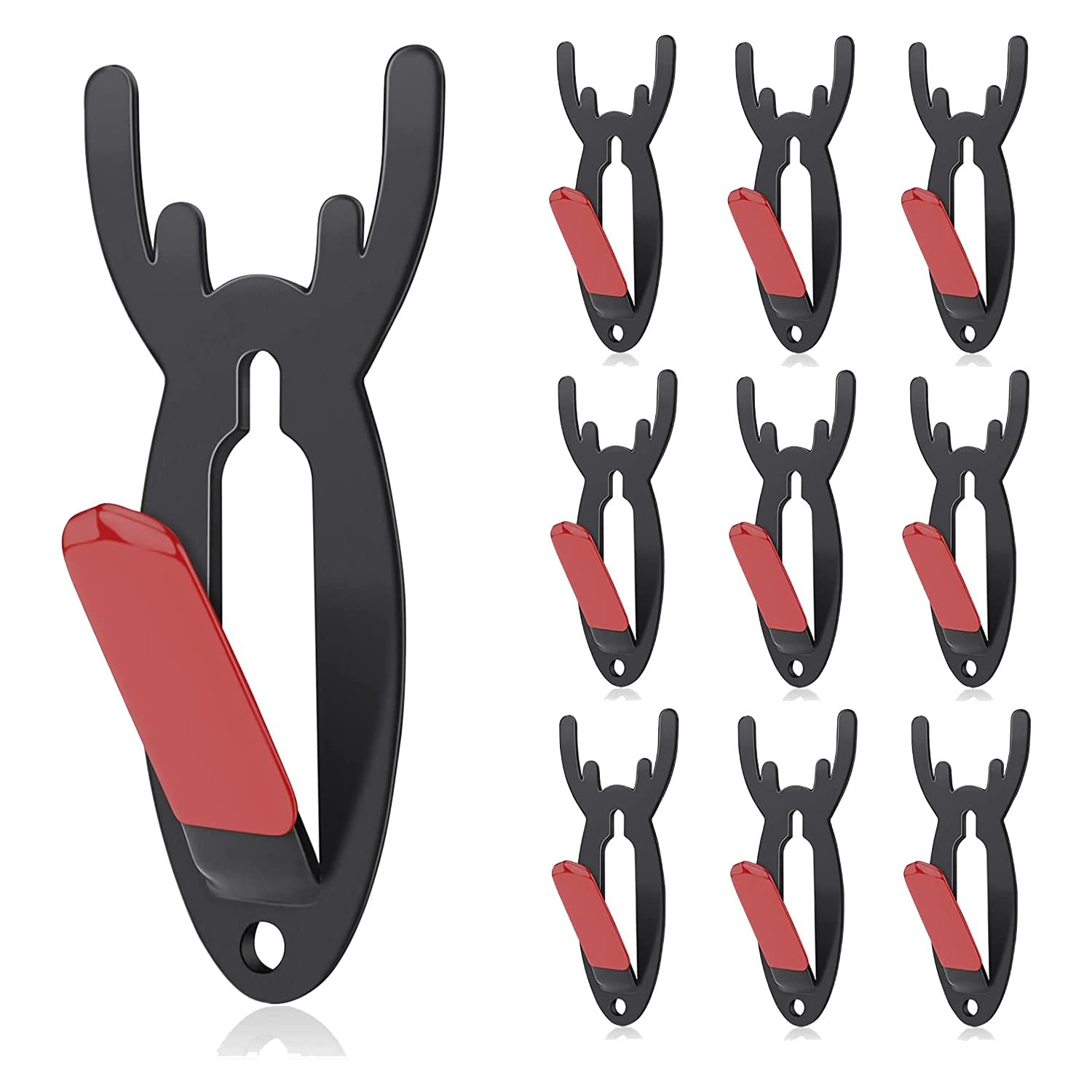 Jkjhbhged European Mount Skull Hanger European Deer Skull Wall Mount Hanger Deer for Hanging Mounting (10 Pcs)