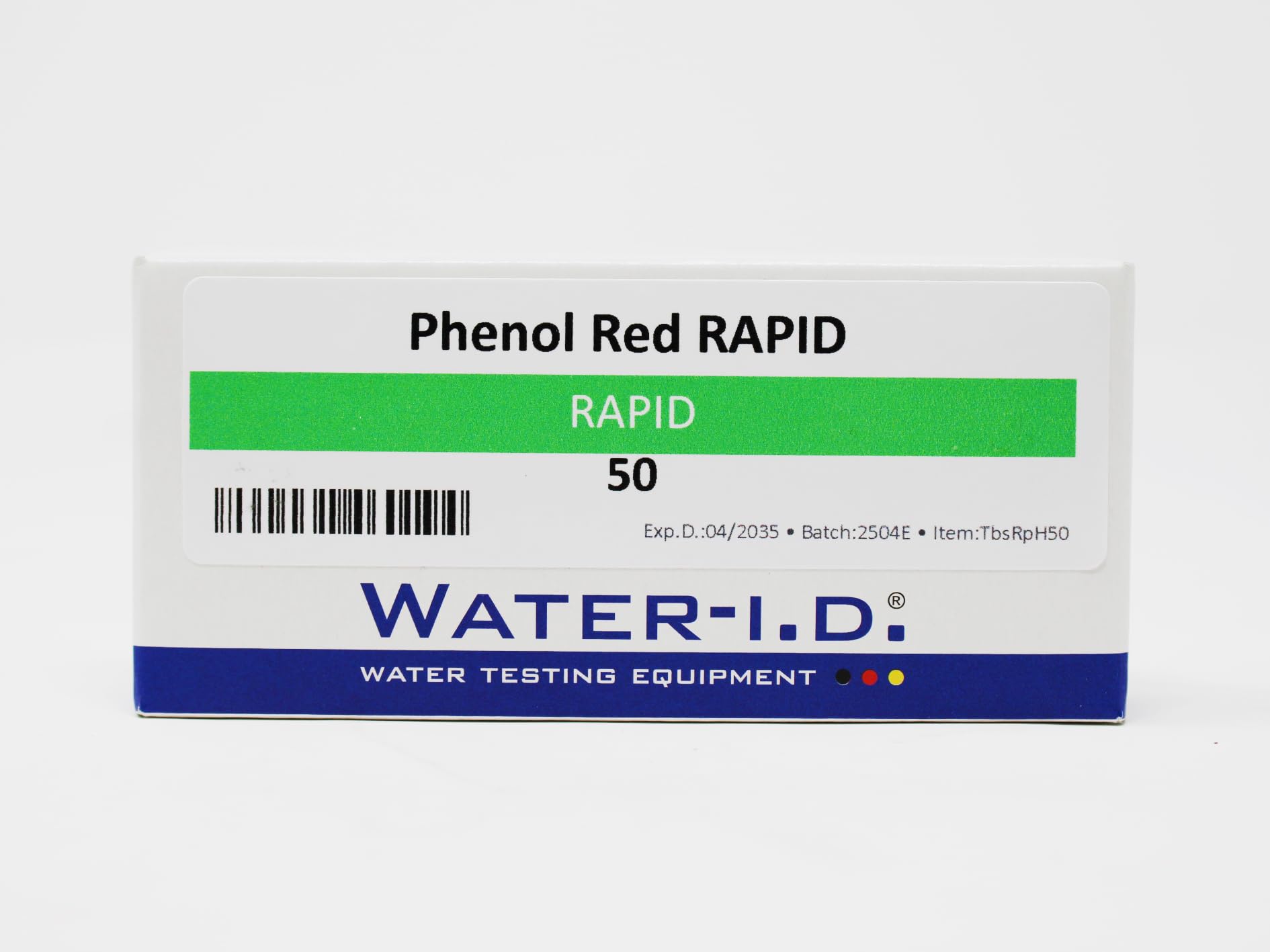 Testallwater - Phenol Red Rapid Tablets | Quick-Dissolving for Fast Results | Accurate pH Testing 6.5-8.4 | Ideal for Pools & Spas | 50 Pack