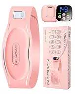 Heating Pad for Period Cramps, Portable Heating Pad for Back - Instant Soothing Menstrual Cramp Relief, Cordless Heating Pads Rechargeable - FSA Eligible and HSA Eligible
