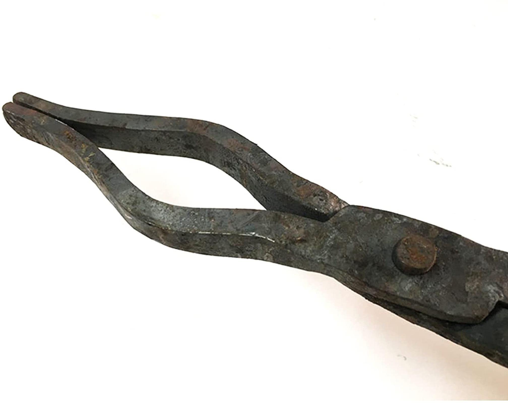 Tenazas de herrero,Tenaza de forja Ponga de herrero Tonga de herrería Ponga de herrería plana for un cuchillo de yunque que fabrica una pinza de herrero 58 cm/80 cm for ingeniero herrero, 80 cm