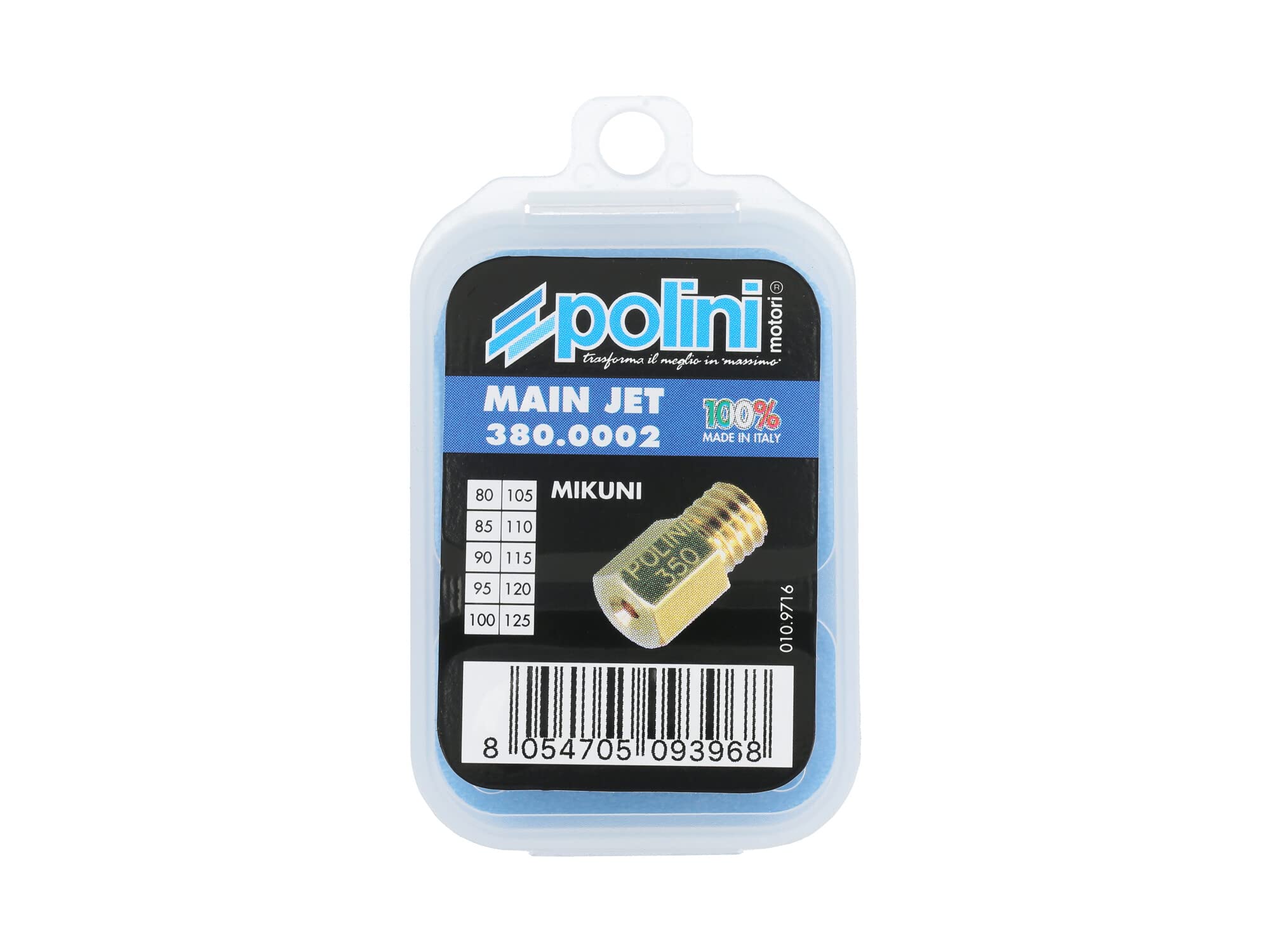 SET 10 GETTI MASSIMO MIKUNI 80/125