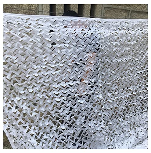 Filet de camouflage décoration militaire blanche pour pergola et loisirs outdoor